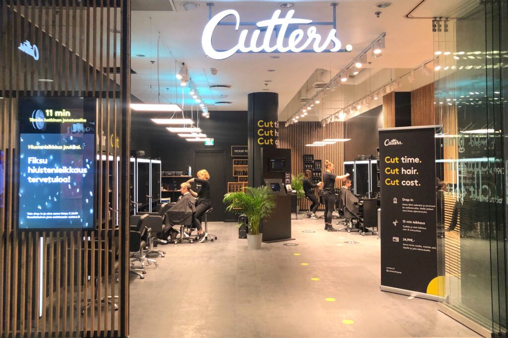 cutters salon at kamppi Helsinki